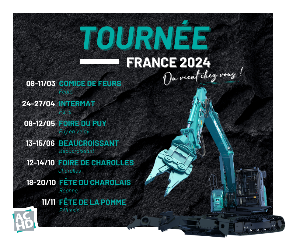 Foires et Salons 2024 distributeur Kobelco